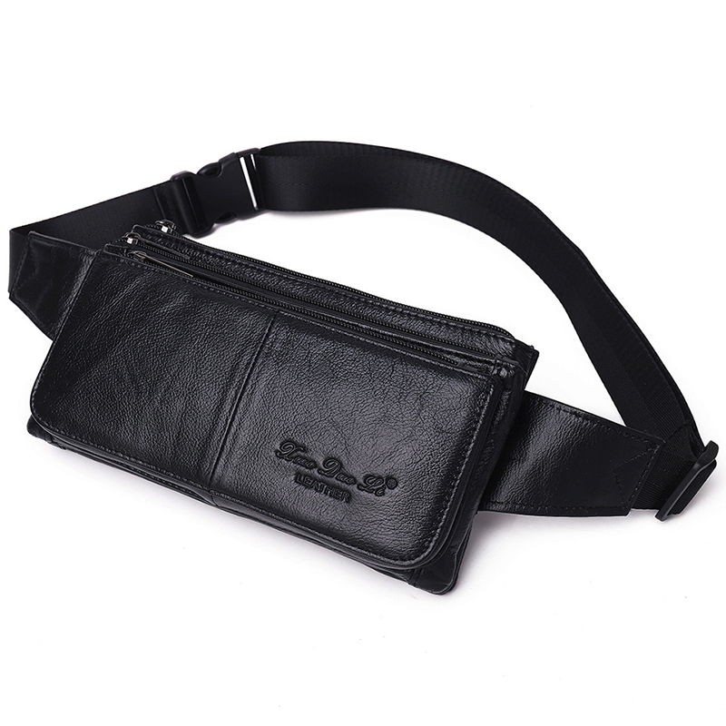 Leatherwork Fasteners - Men Waist Fanny Pack Belt Hip