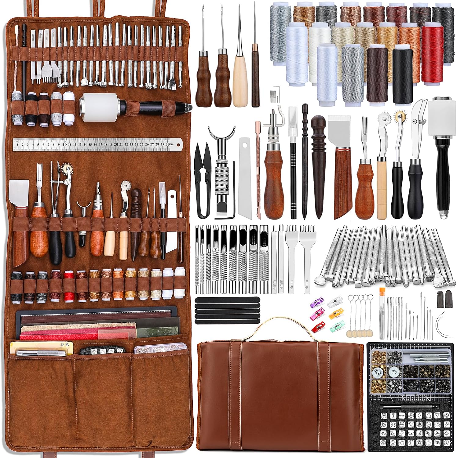 Leather Work - Leather Tooling Kit Leather Craft Tools