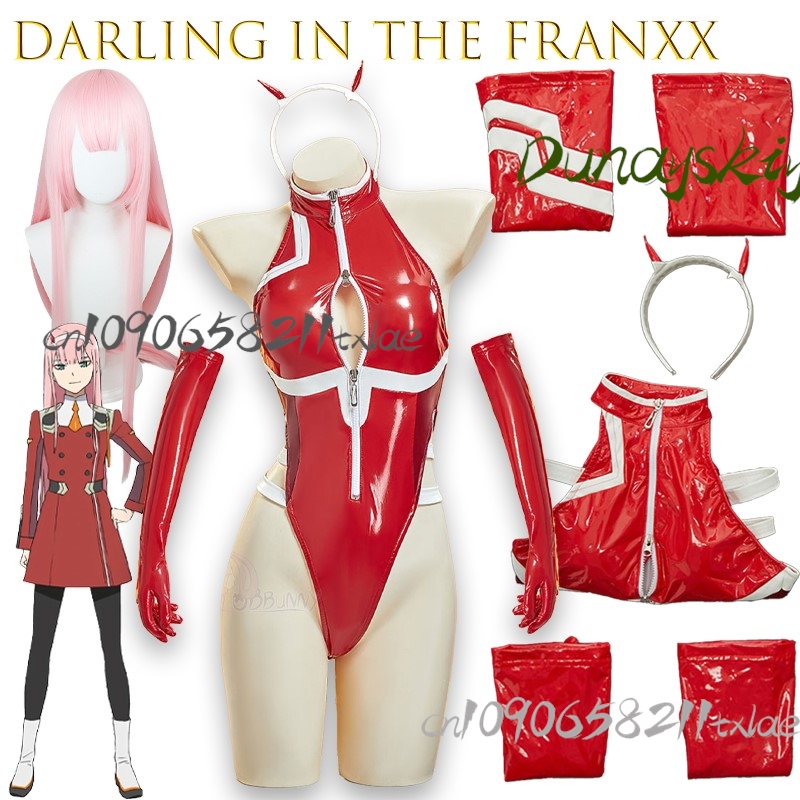 Leather Work Dress - Darling In The Franxx Zero Two