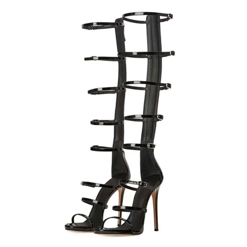 Leather Work Dress - Summer Women's Cool Boots New 2026