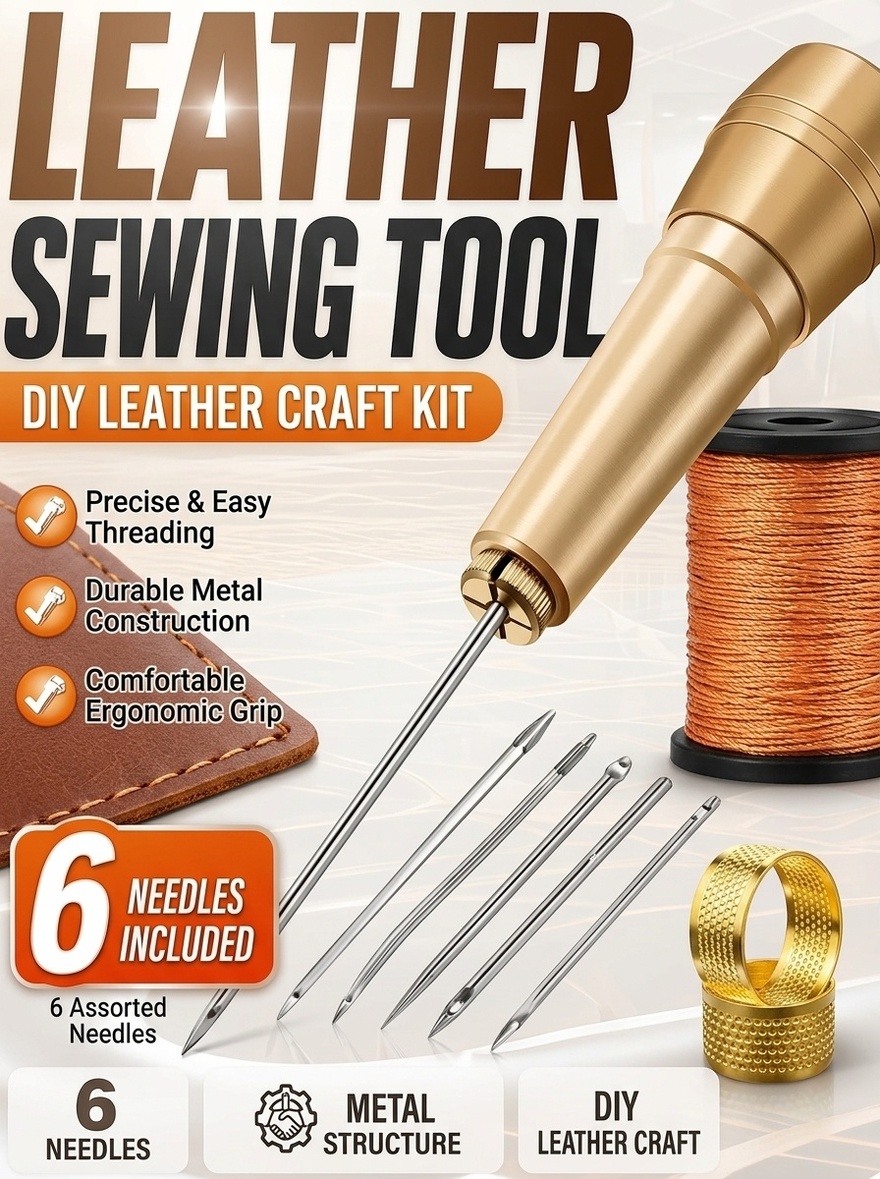Leather Stitching Tool, Hand S - Leatherwork Awl review and price