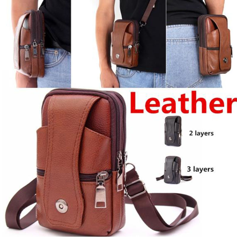 1Pcs Men Cell Phone Belt Pack  - Leatherwork Fasteners review and price