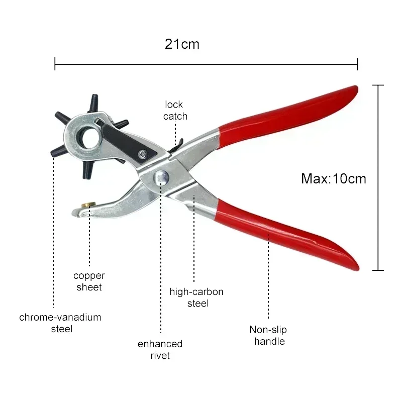 Multi Functional Leather Punch - Leatherwork Awl review and price