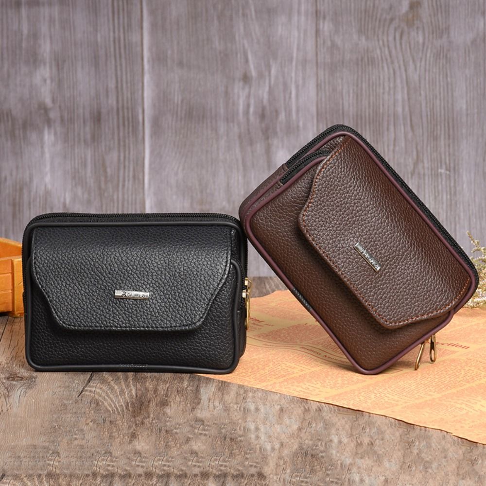 Casual PU Leather Men Waist Ba - Leatherwork Fasteners review and price