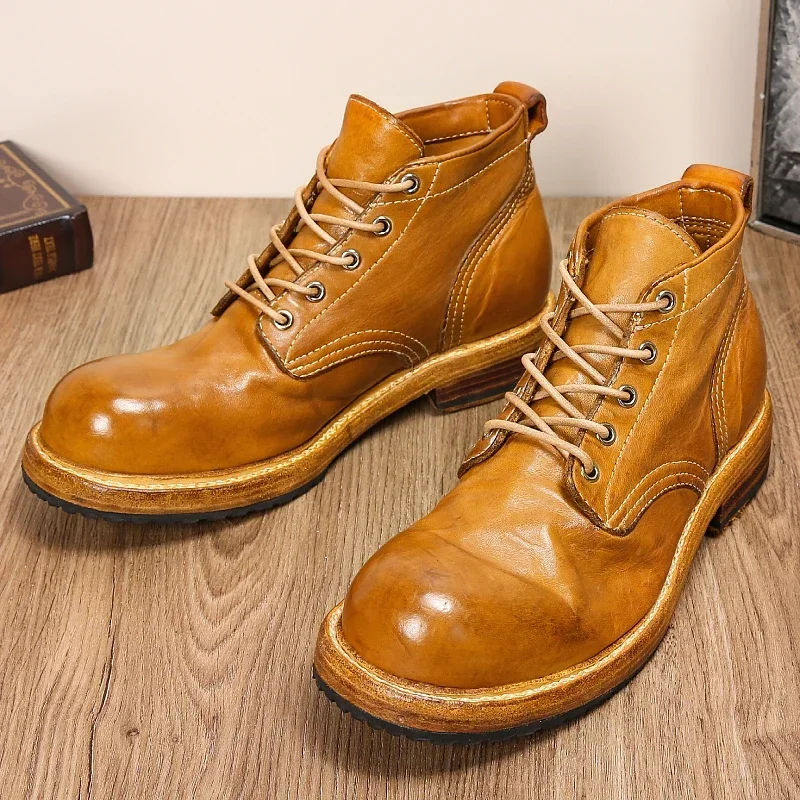 Goodyear-Boots Leather Shoes M - Leather Work Dress review and price