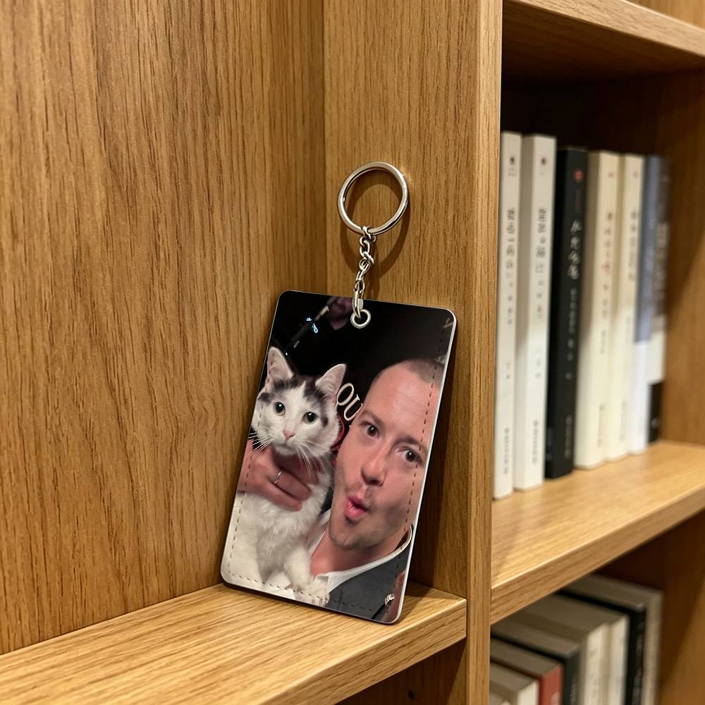 actor J-Joseph Quinn Cat Badge - Leather Work review and price
