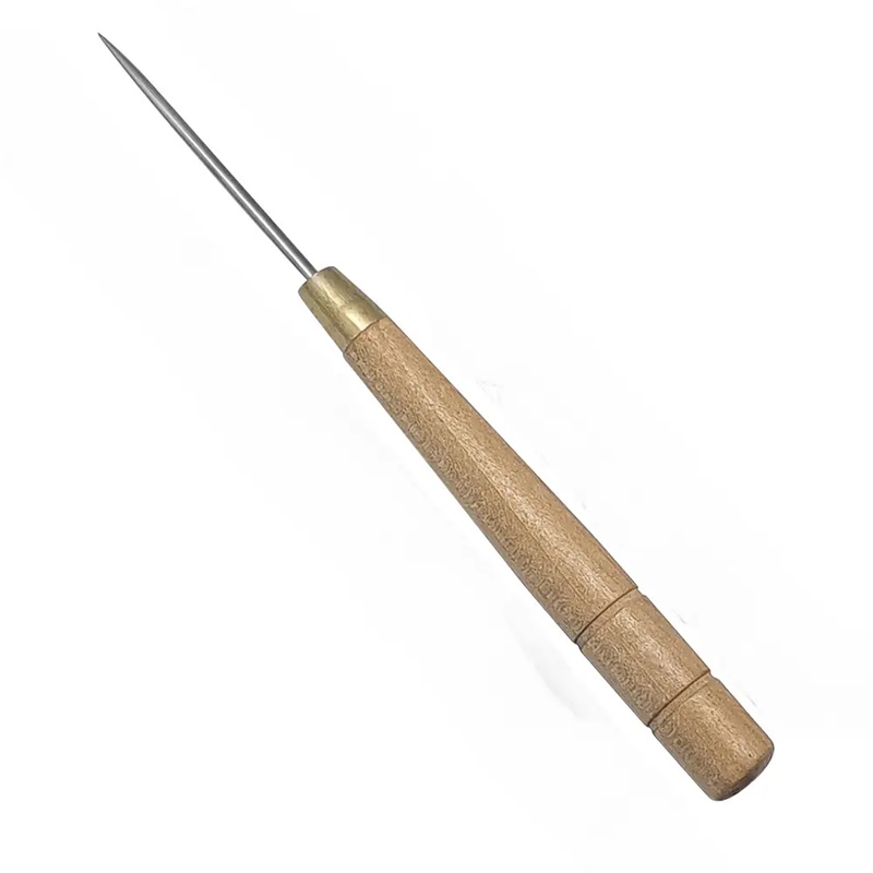 3 PCS Wooden Handle Awl Tool L - Leatherwork Awl review and price