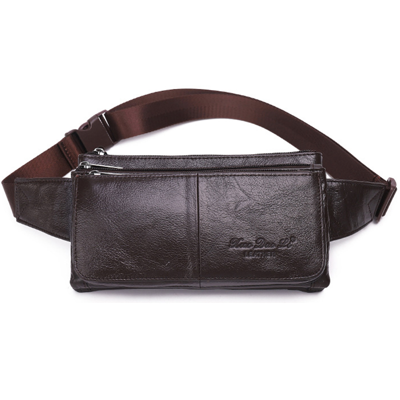 Men Waist Fanny Pack Belt Hip  - Leatherwork Fasteners review and price