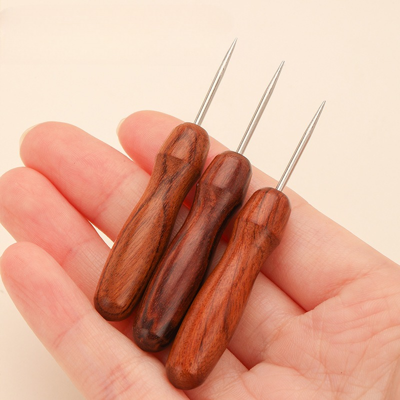 Professional Leather Wooden Ha - Leatherwork Awl review and price