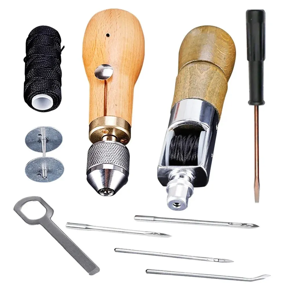 DIY Leather Sewing Awl Kit Wax - Leatherwork Awl review and price