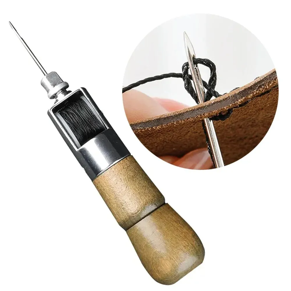DIY Leather Sewing Awl Kit Wax - Leatherwork Awl review and price