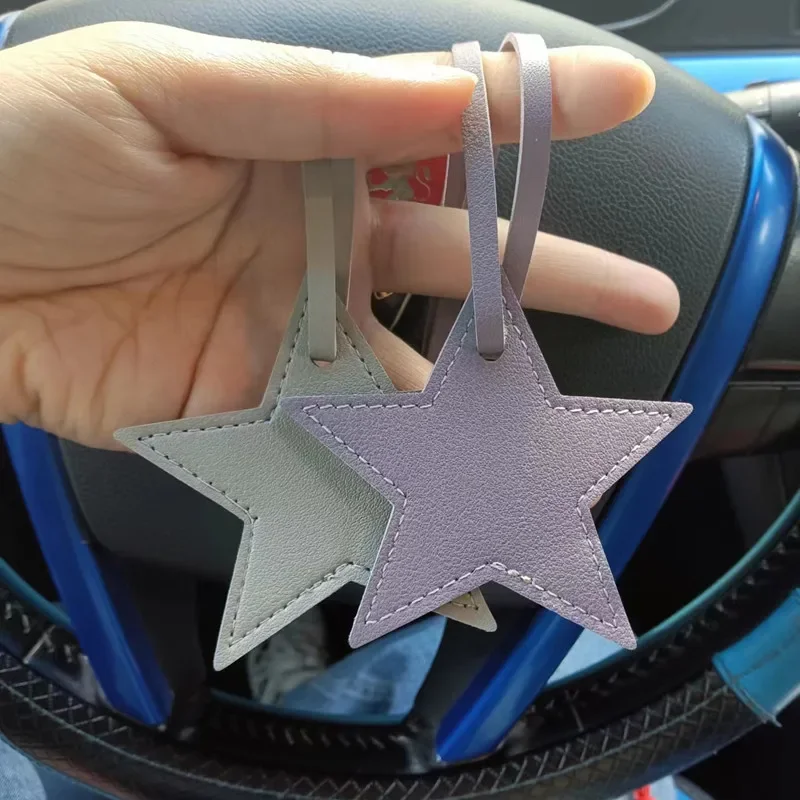 Star PU Leather Tassels Keycha - Leatherwork Ruler review and price