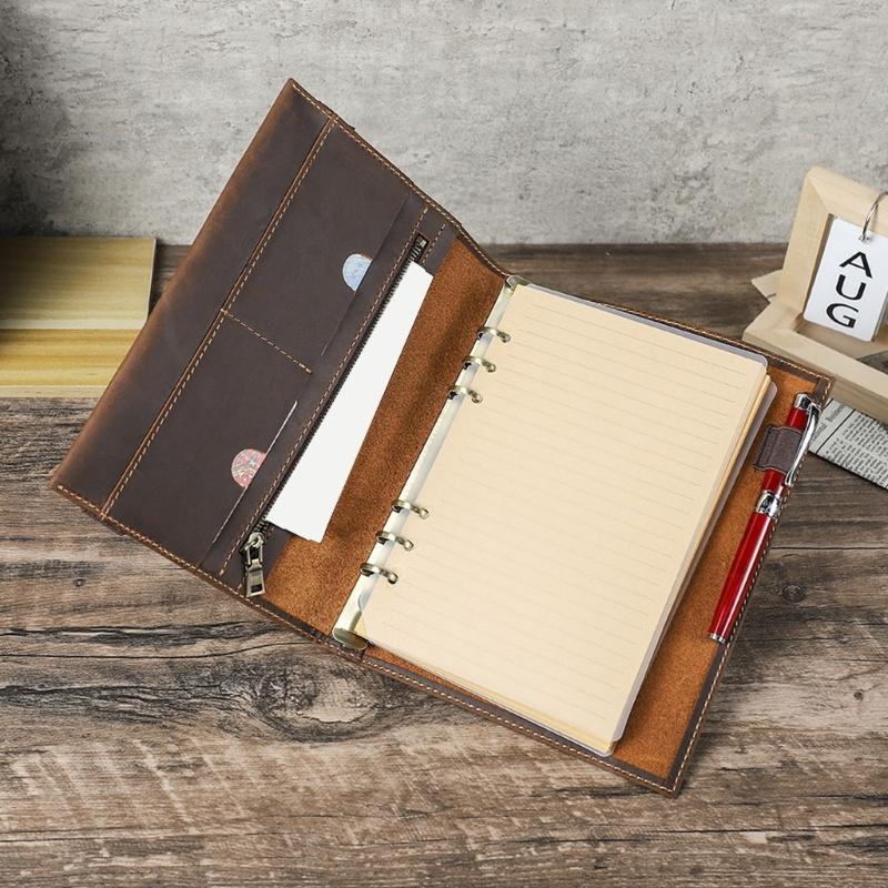 Journal Cover with Genuine Lea - Leather Work Diary Covers review and price