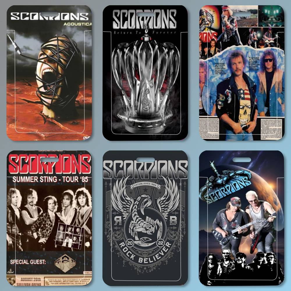 Scorpions Band Art ID Card Hol - Leather Work For Kids review and price