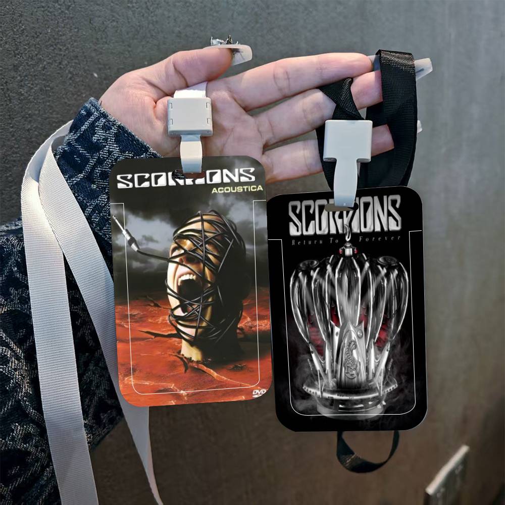 Scorpions Band Art ID Card Hol - Leather Work For Kids review and price
