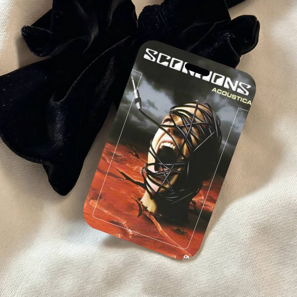 Scorpions Band Art ID Card Hol - Leather Work For Kids review and price