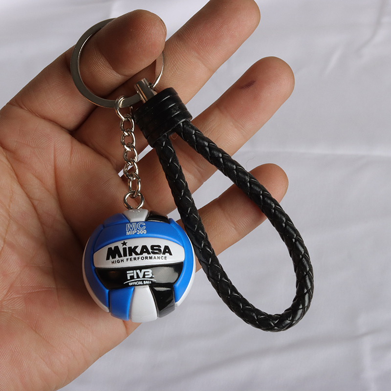 1pcs PVC  Volleyball Keychain  - Leatherwork Ruler review and price