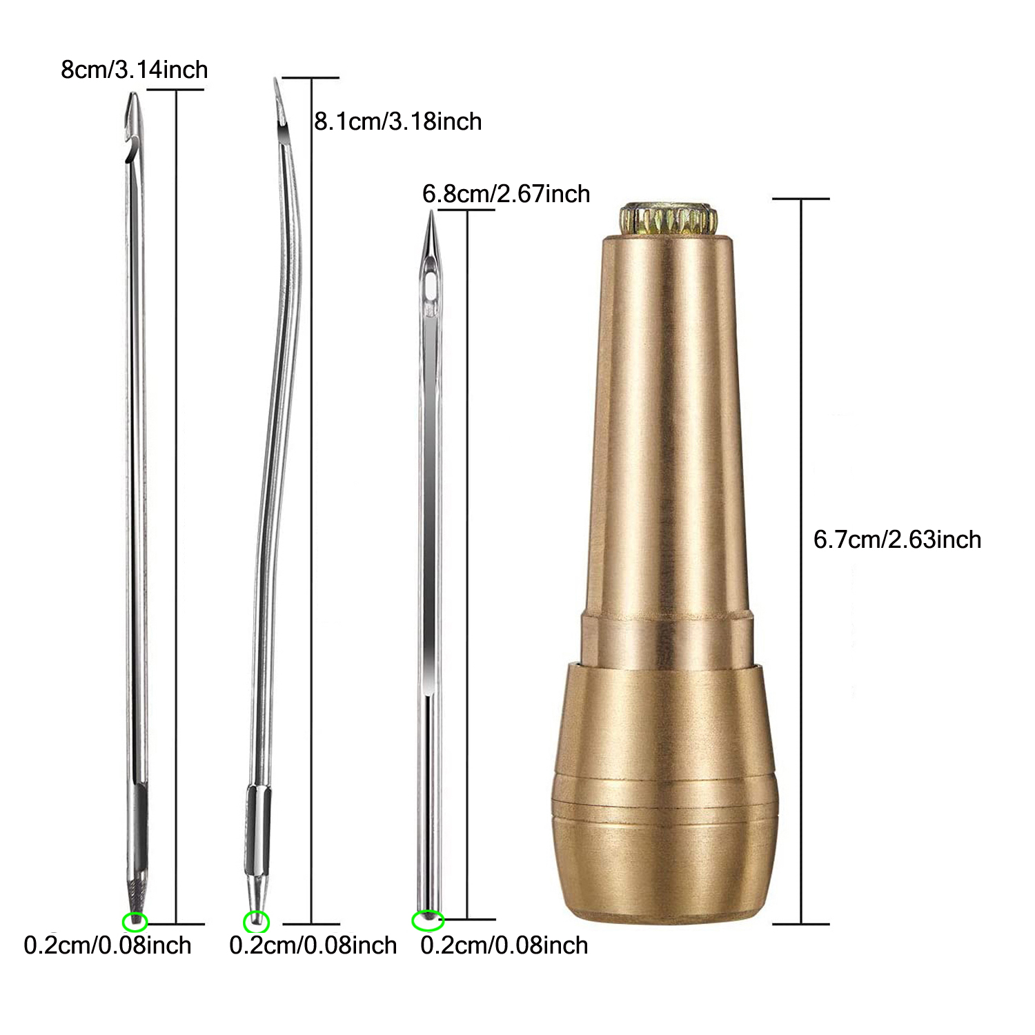 Leather Sewing Kit DIY Leather - Leatherwork Awl review and price