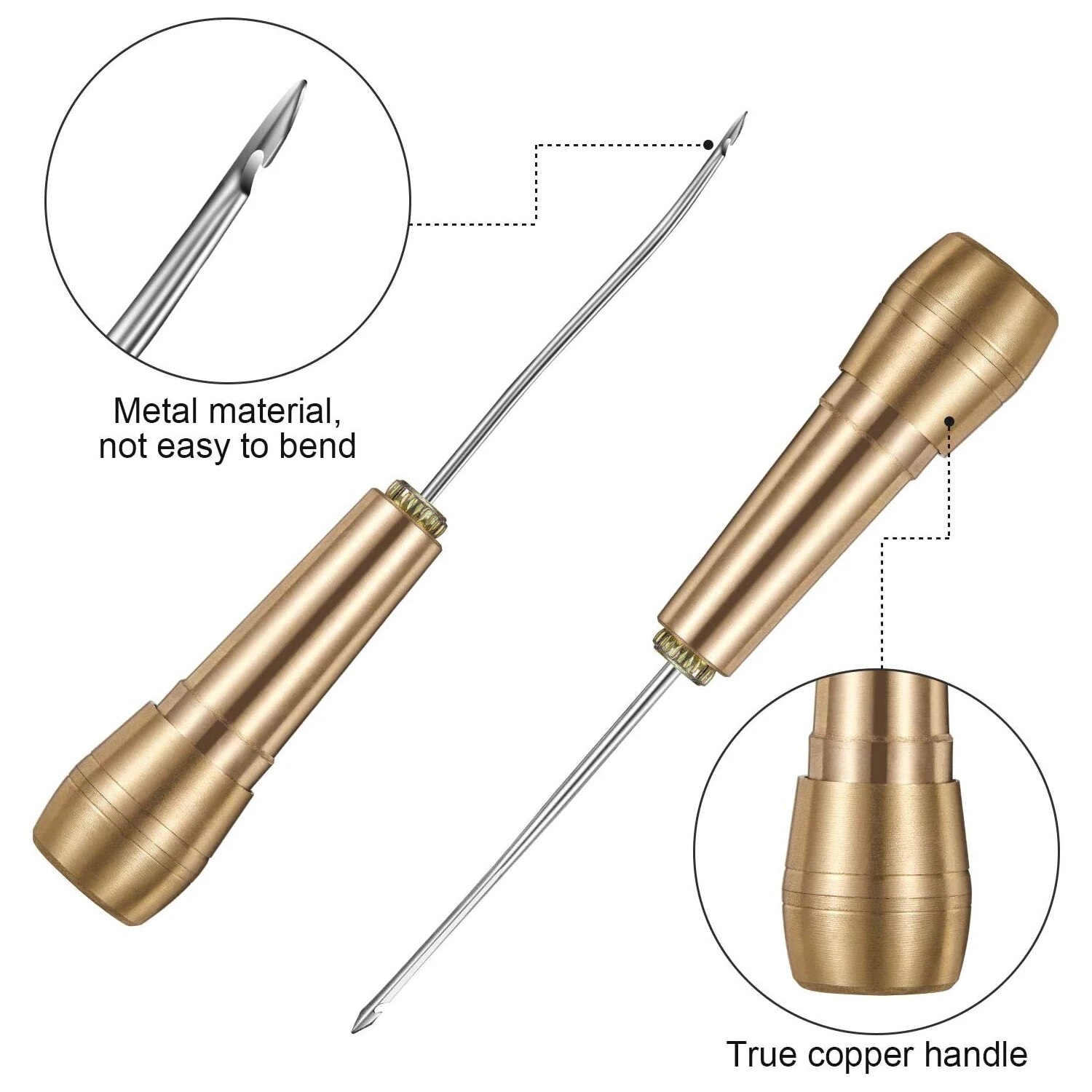 Leather Sewing Kit DIY Leather - Leatherwork Awl review and price