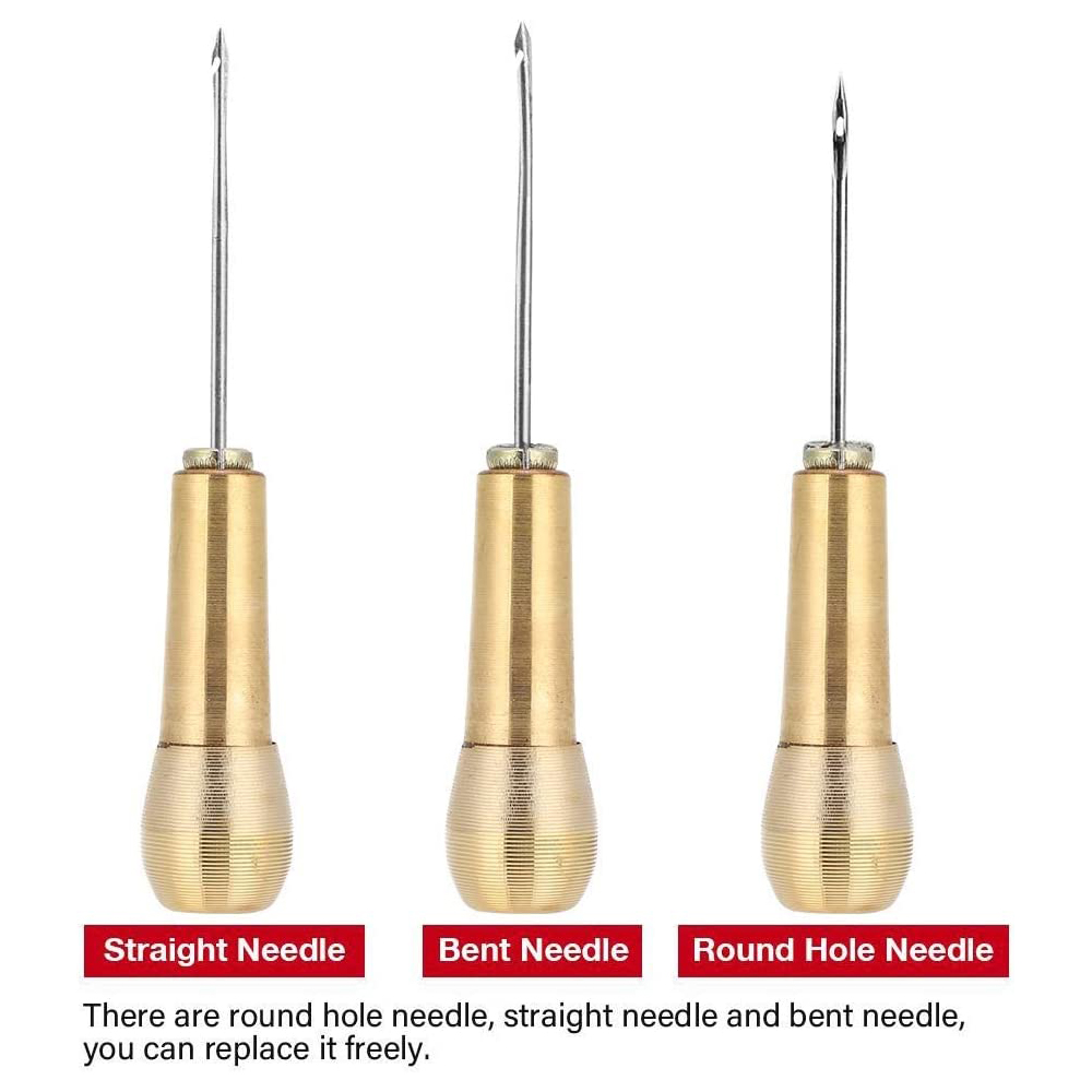 Leather Sewing Kit DIY Leather - Leatherwork Awl review and price