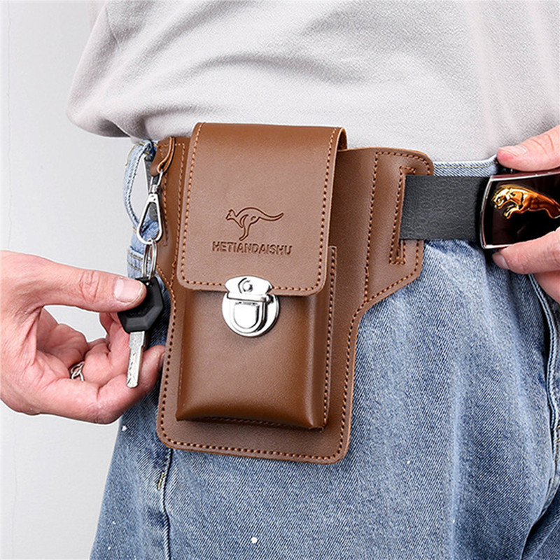 Phone Belt Bag For Men Bags Ce - Leatherwork Fasteners review and price