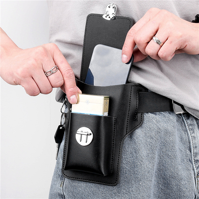 Phone Belt Bag For Men Bags Ce - Leatherwork Fasteners review and price