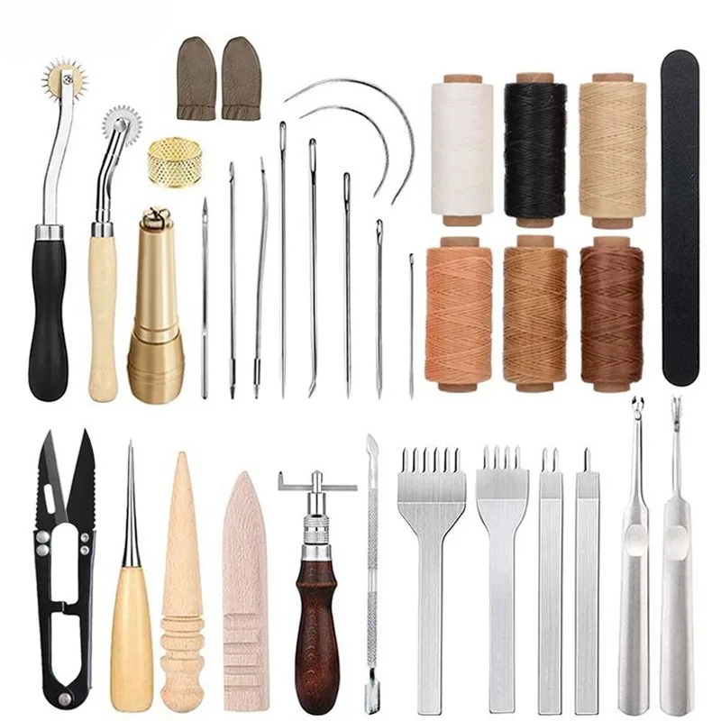 25Pcs Leather Working Tools Fo - Leatherwork Awl review and price