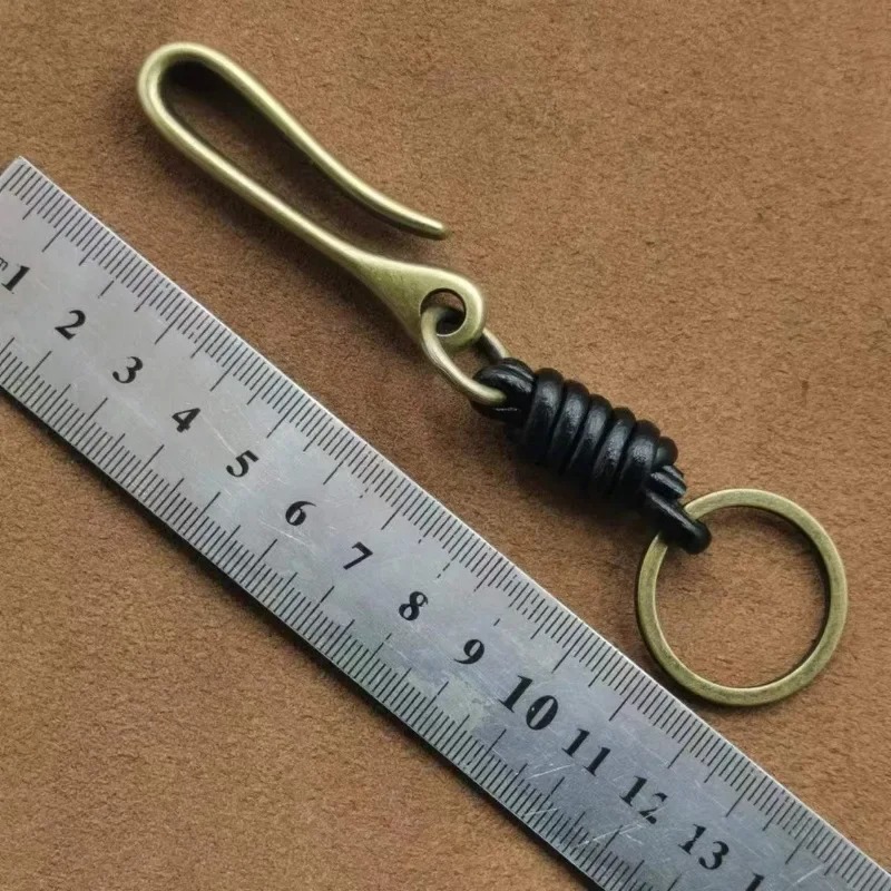 Handwoven Genuine Leather Key  - Leatherwork Ruler review and price