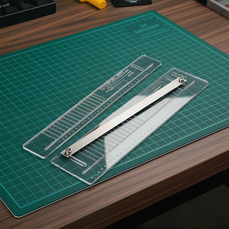 Bow Maker's Flat Leather Ruler - Leatherwork Ruler review and price