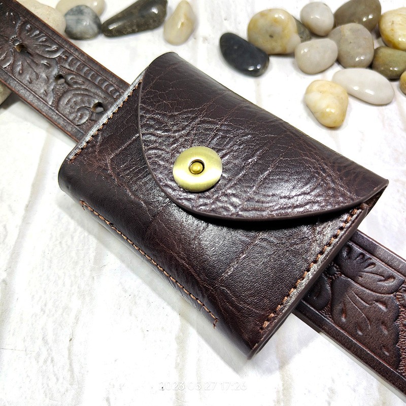 Blongk Mini Waist Bag Thin Bel - Leatherwork Fasteners review and price
