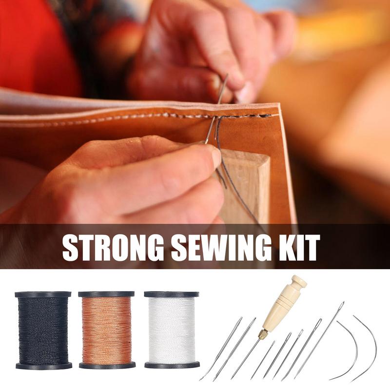 Leather Stitching Kit Heavy Du - Leatherwork Awl review and price