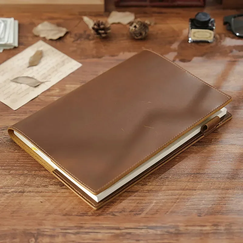 New Vintage Leather B5 Journal - Leather Work Diary Covers review and price