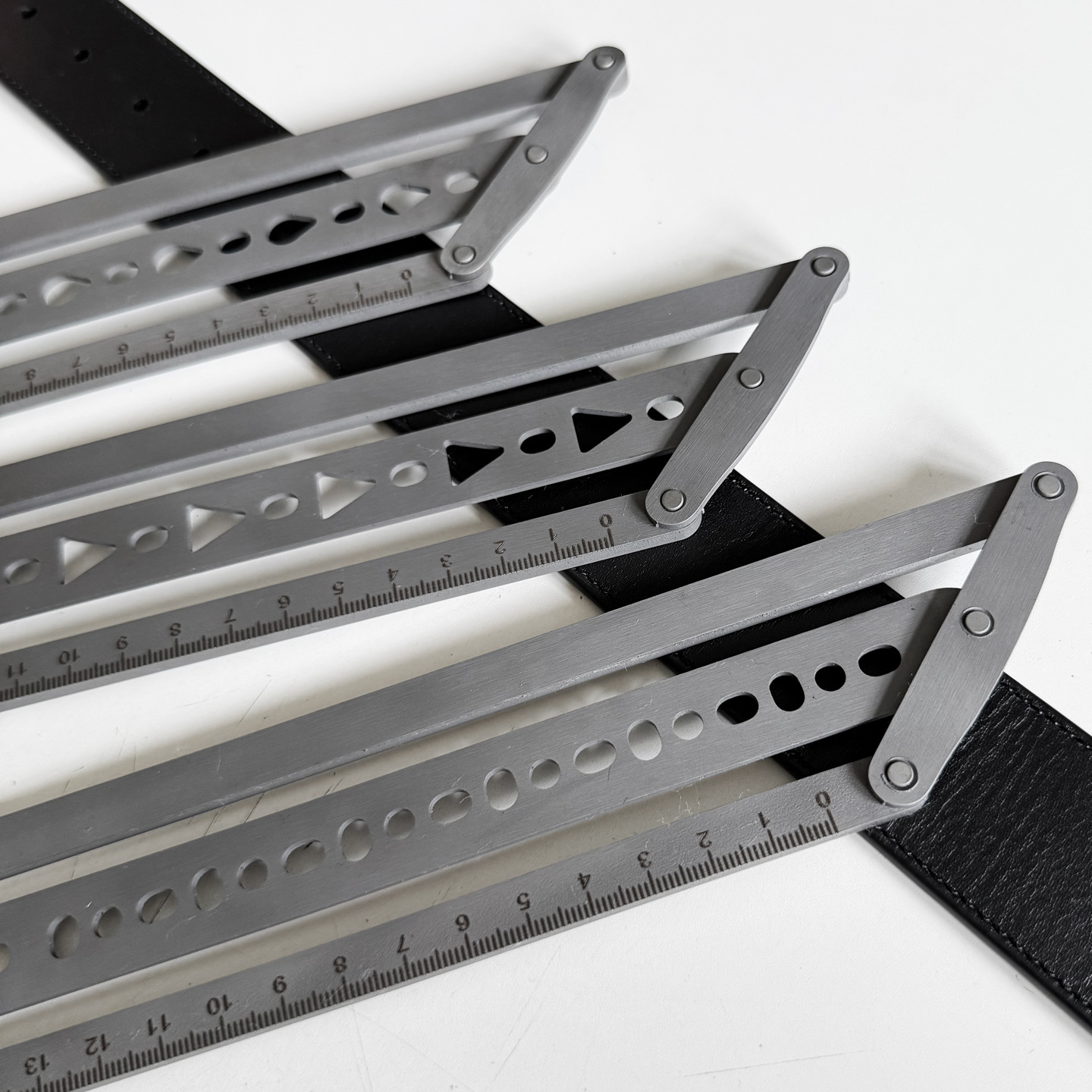 Steel Leather Belt Position Ru - Leatherwork Ruler review and price