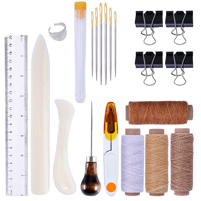 25Pcs/Set Leather Craft Sewing - Leatherwork Awl review and price