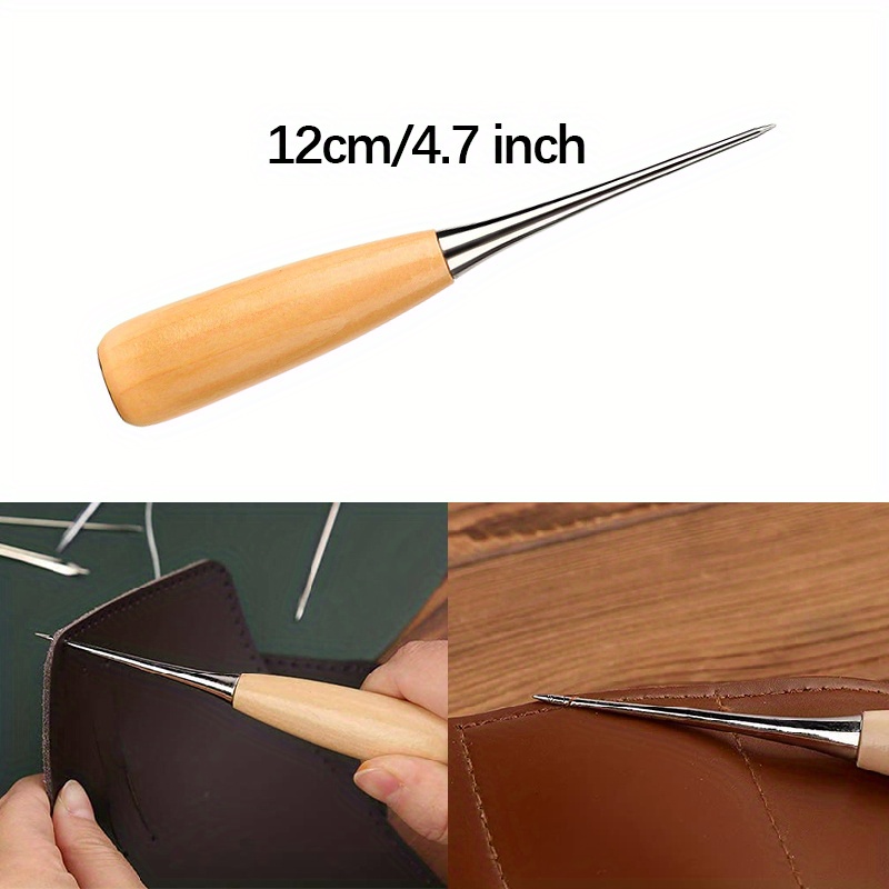 2pcs Leather Hand Stitching Aw - Leatherwork Awl review and price