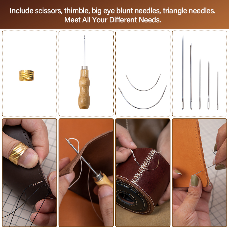 WUTA Leather Repair Kit Shoe S - Leatherwork Awl review and price