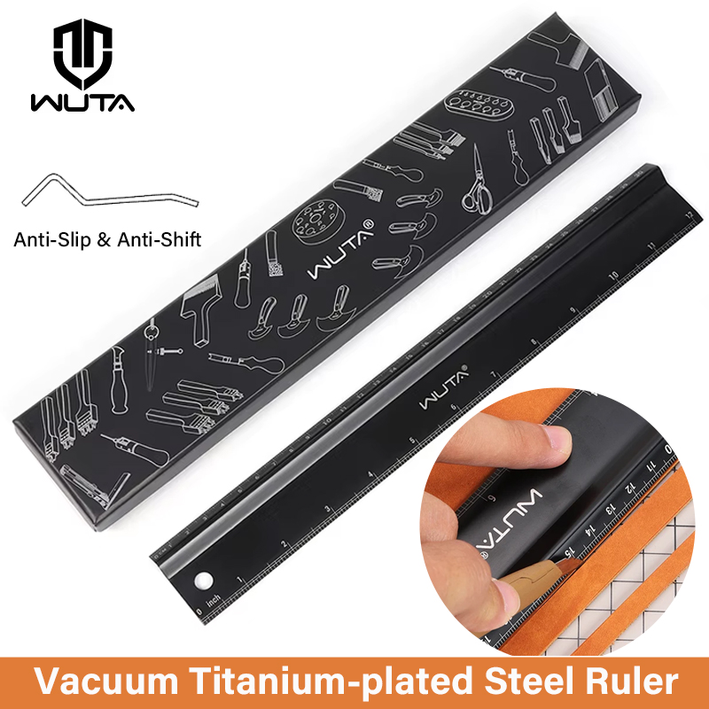 WUTA Leather Cutting Ruler Saf - Leatherwork Ruler review and price