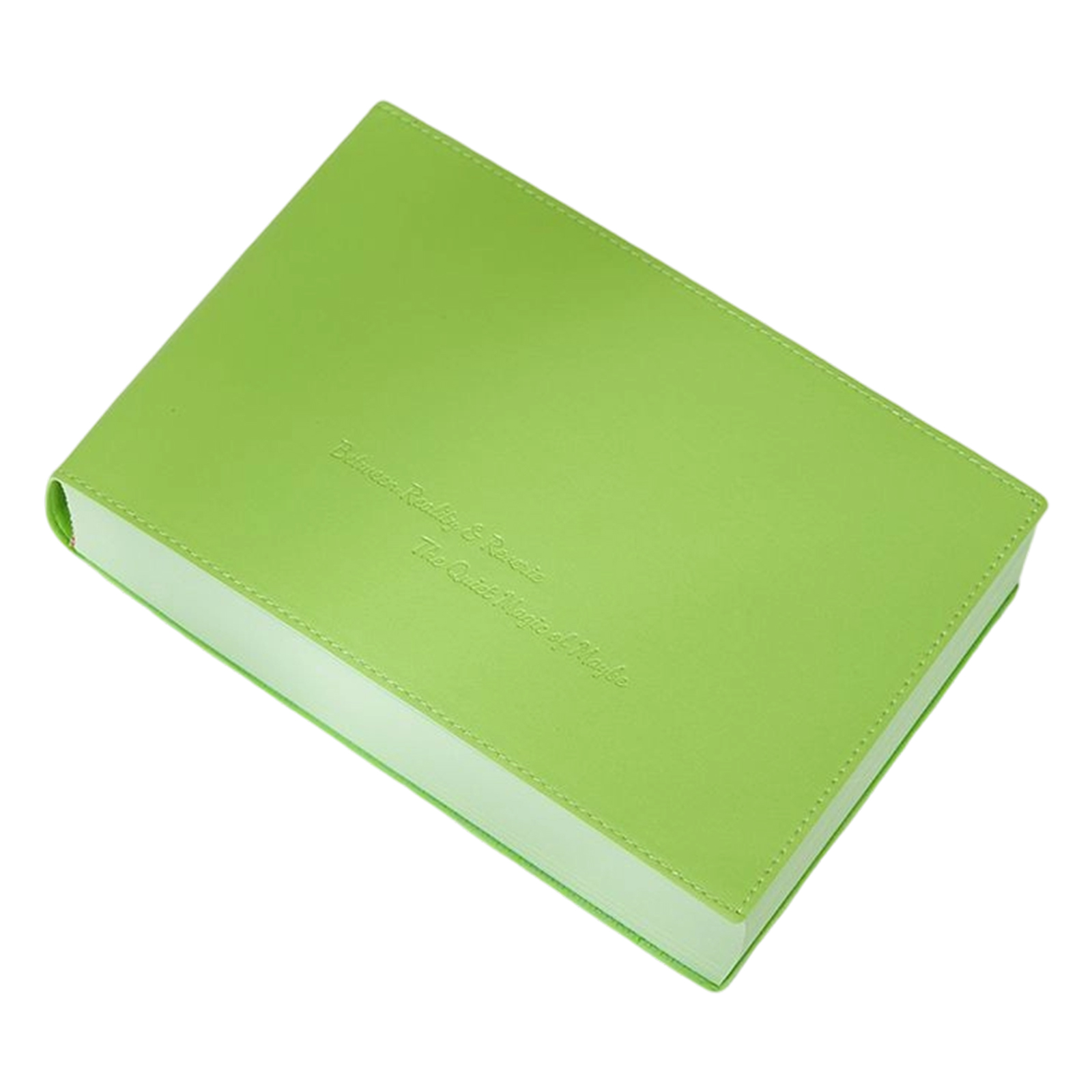 Thickened Color Brick Notebook - Leather Work Diary Covers review and price