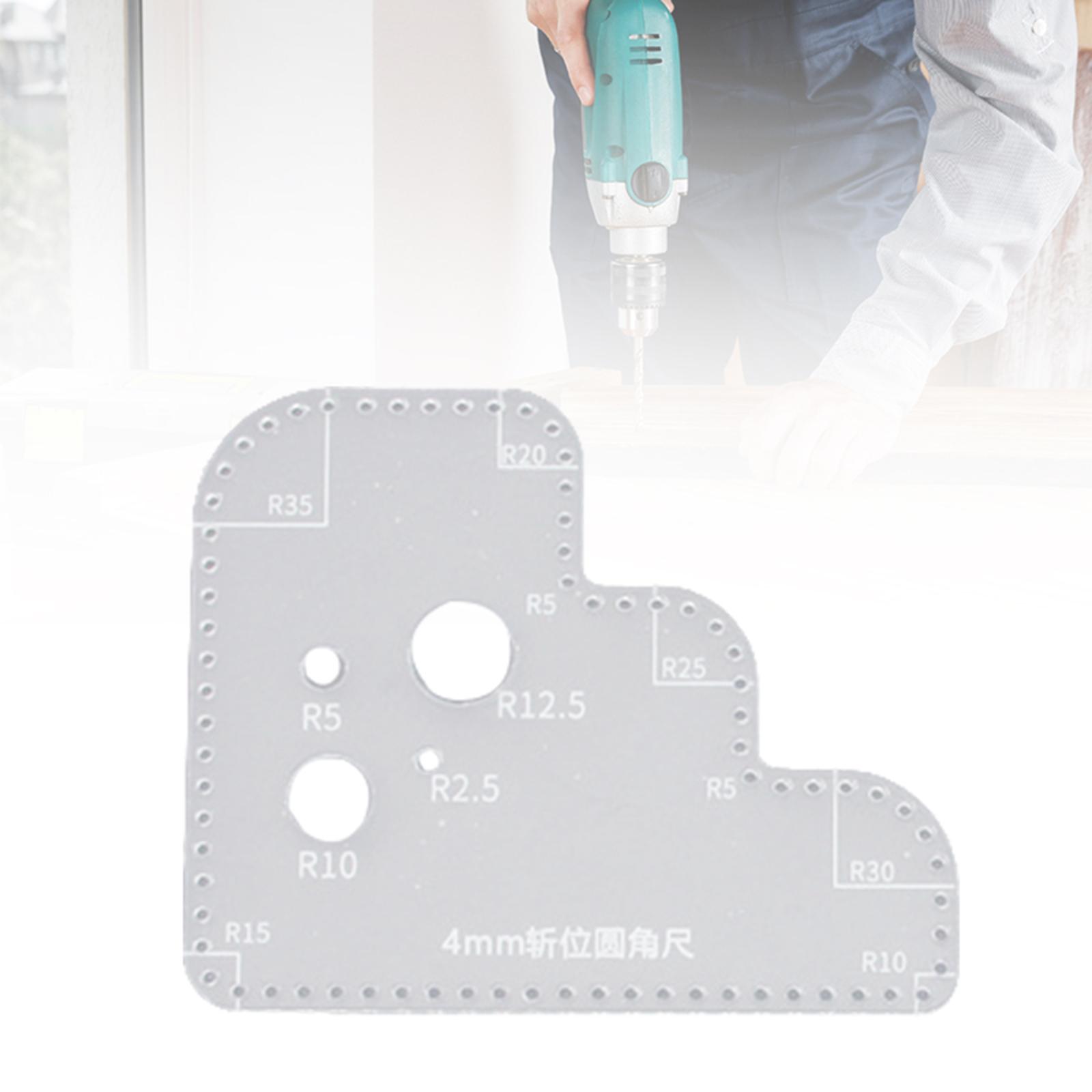 Circle Template Clear Acrylic  - Leatherwork Ruler review and price