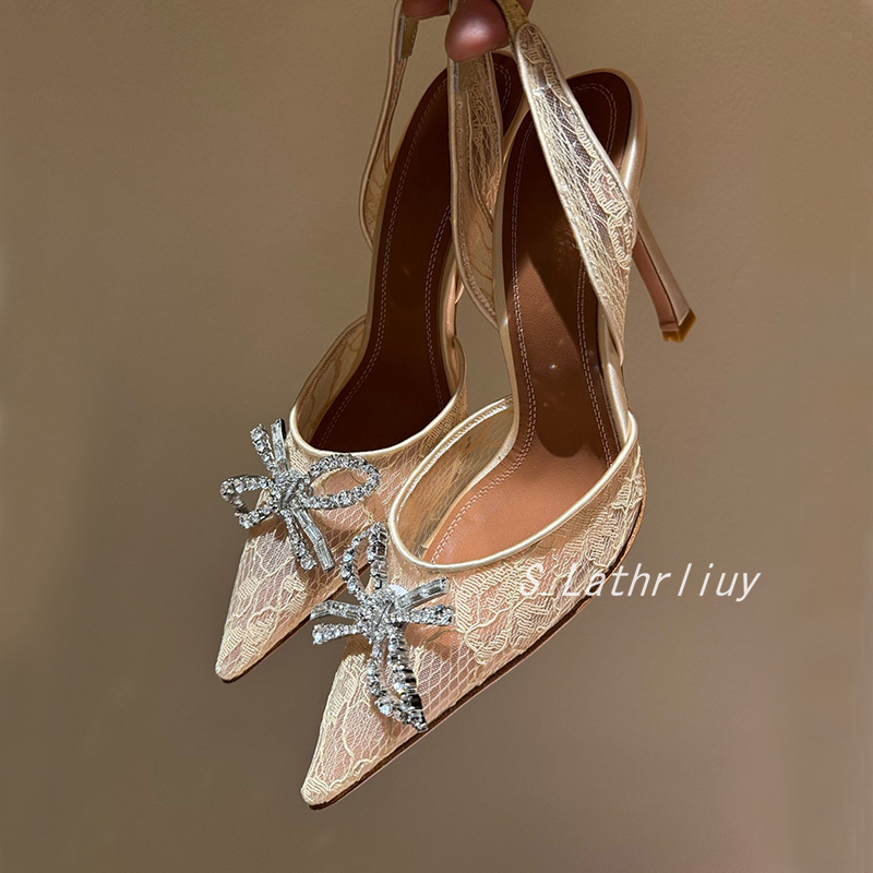 Sandals Rhinestone Flower Poin - Leather Work Dress review and price