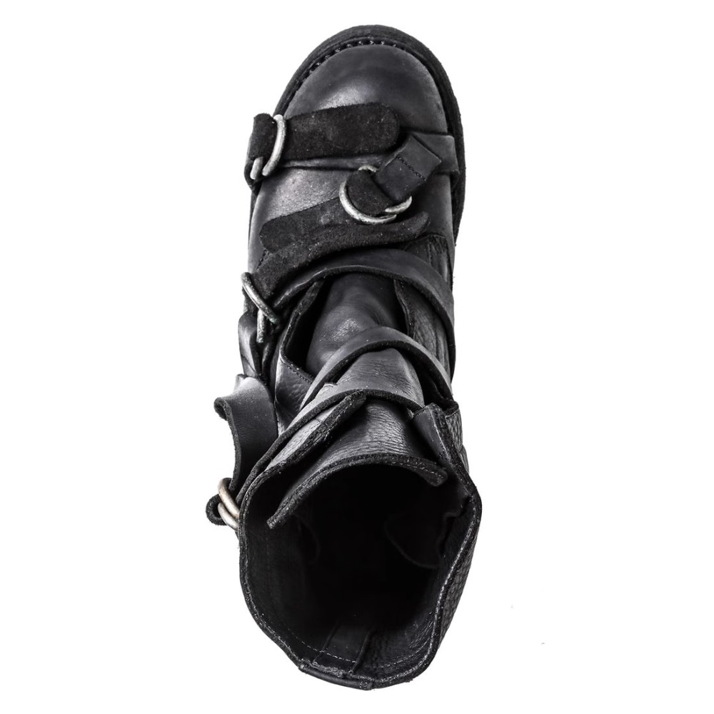 Men's Leather Motorcycle Boots - Leatherwork Fasteners review and price